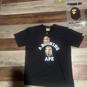A Bathing Ape Black Graphic T-Shirt